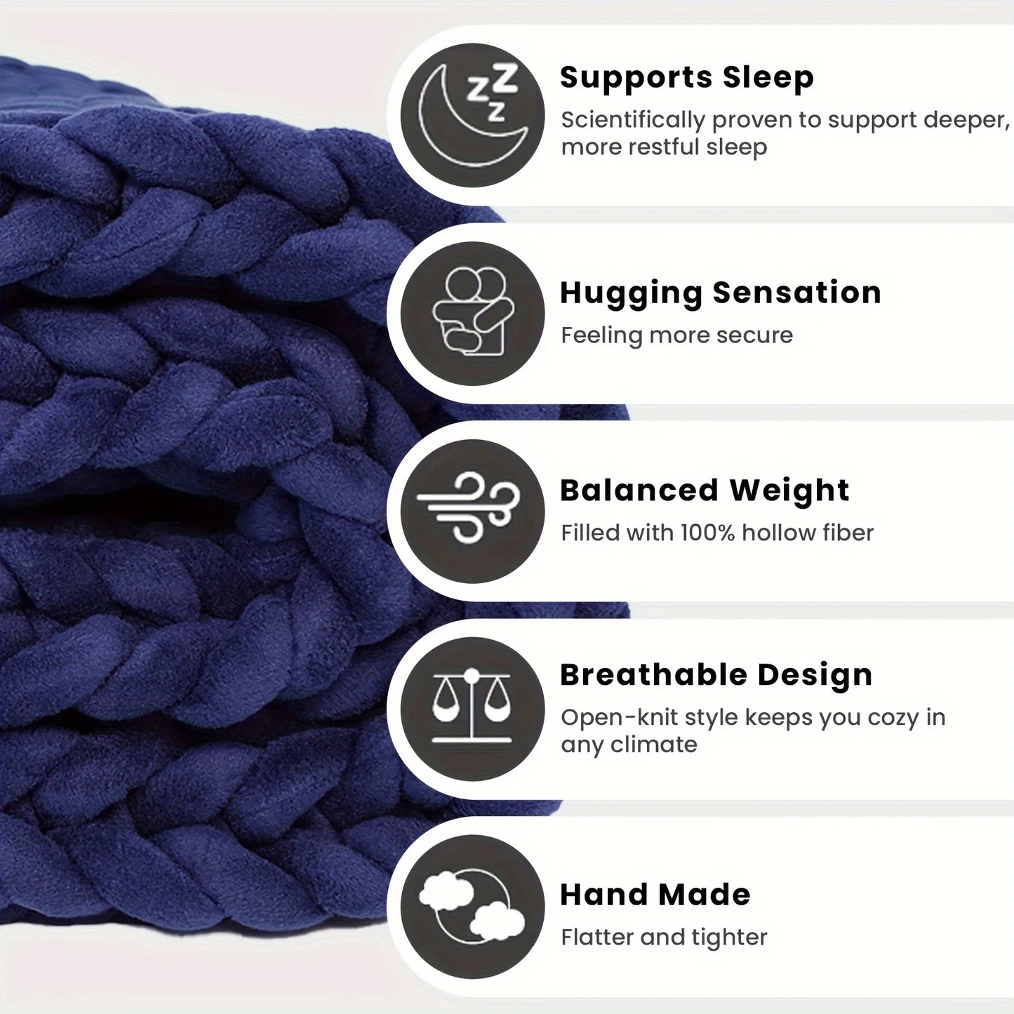 CalmWeave Weighted Blanket