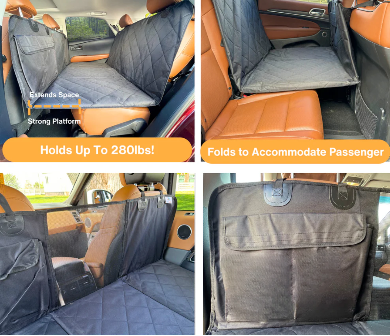 DOG HAMMOCK - Backseat extender